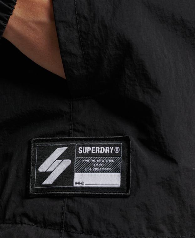 mujer Superdry negro código esencial gráfico sobrecarga 2R68Z5444