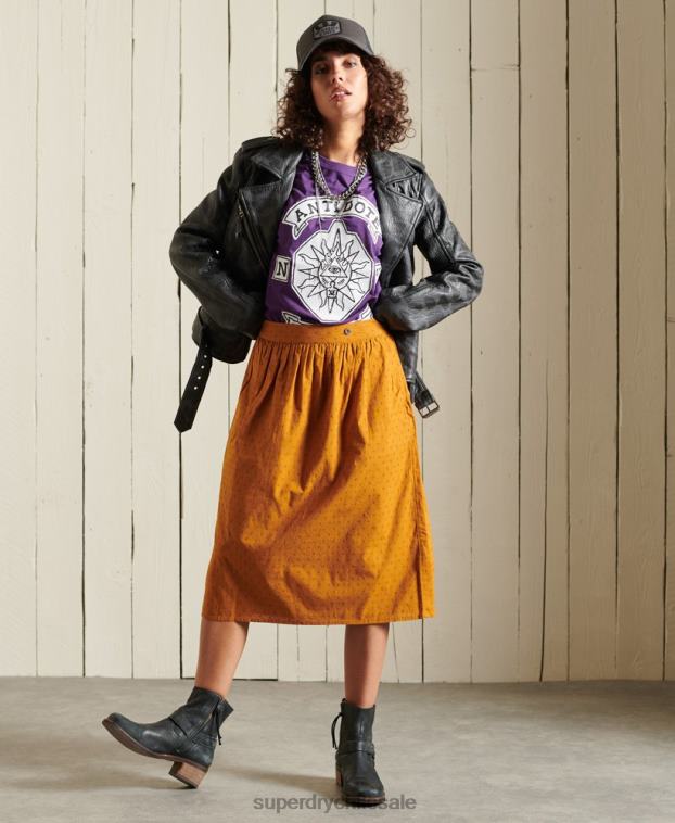 mujer Superdry negro chamarra biker de cuero estilo rockero 2R68Z5697