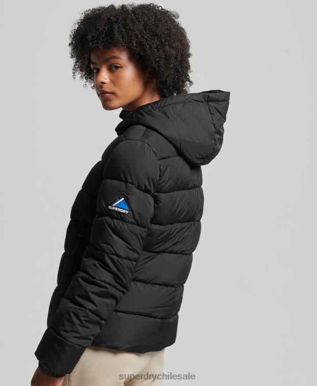 mujer Superdry negro espíritu deportivo globo 2R68Z5450