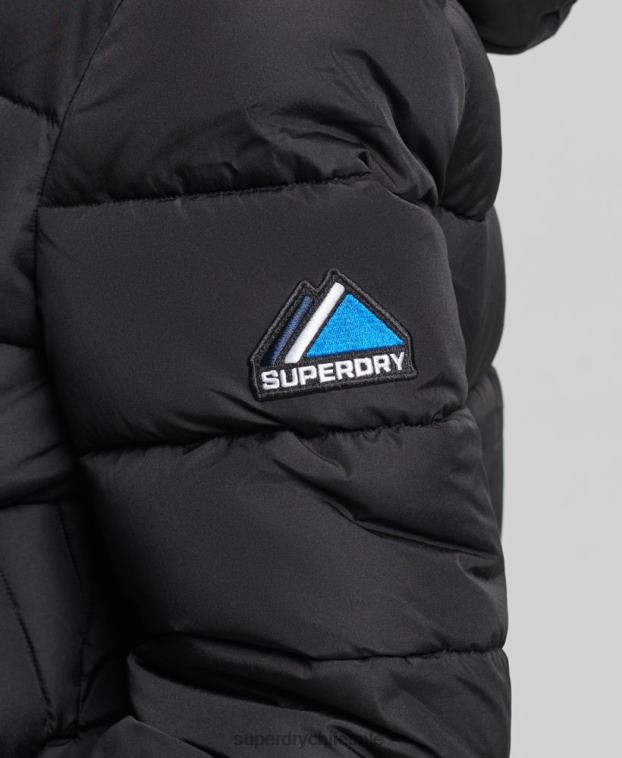 mujer Superdry negro espíritu deportivo globo 2R68Z5450