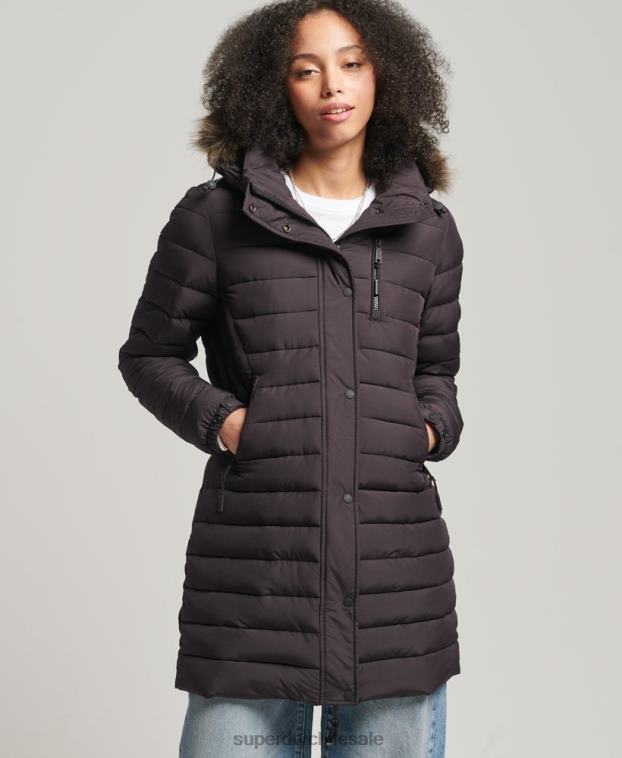 mujer Superdry púrpura chaqueta súper fuji 2R68Z3656