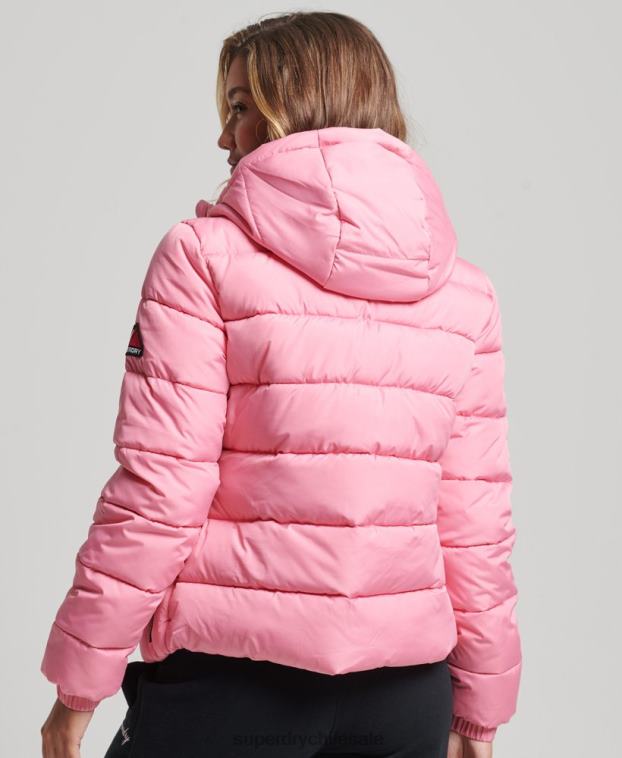 mujer Superdry rosa espíritu deportivo globo 2R68Z5428