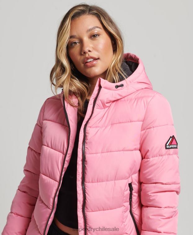 mujer Superdry rosa espíritu deportivo globo 2R68Z5428