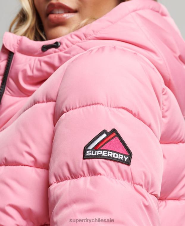 mujer Superdry rosa espíritu deportivo globo 2R68Z5428