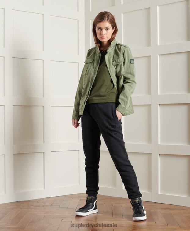 mujer Superdry verde chaqueta camari novato 2R68Z5681