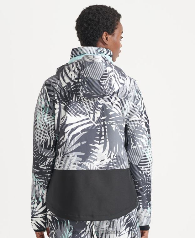 mujer Superdry verde chaqueta de rescate definitiva 2R68Z5528