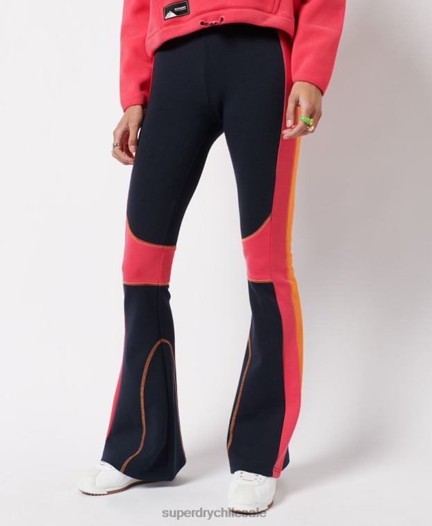 mujer Superdry Armada Jogger acampanado elevado de montaña 2R68Z3948