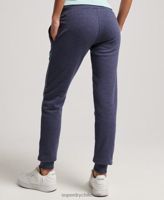 mujer Superdry Armada joggers cali sin cepillar con aberturas 2R68Z3916