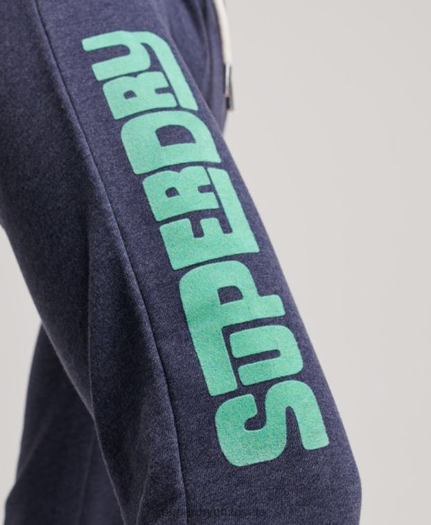 mujer Superdry Armada joggers cali sin cepillar con aberturas 2R68Z3916