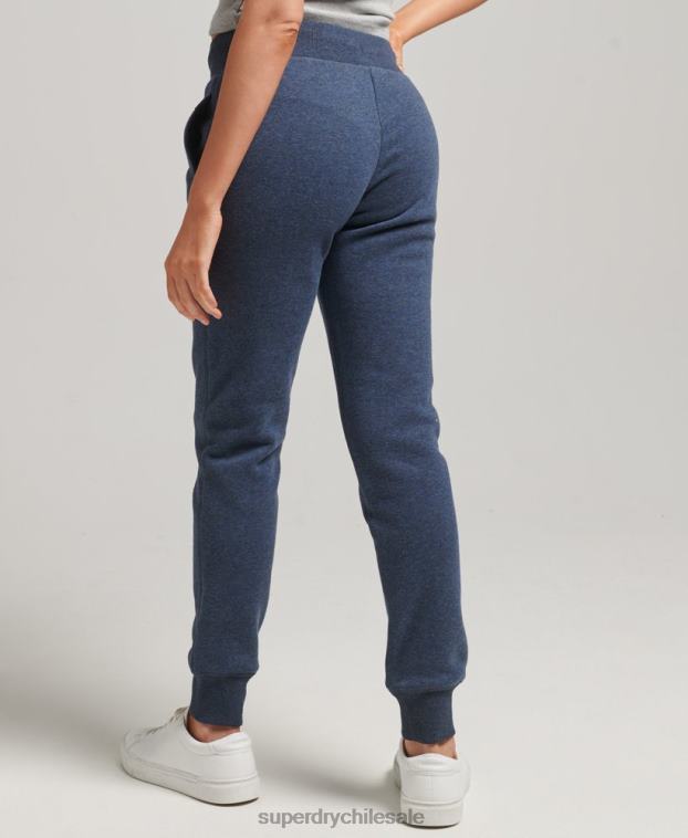 mujer Superdry Armada joggers de algodón orgánico con logo 2R68Z3912