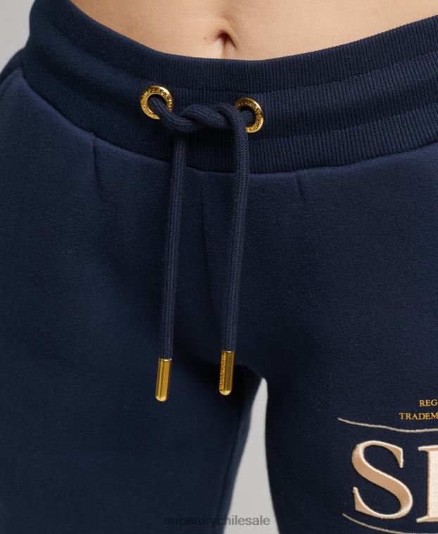 mujer Superdry Armada joggers de lujo con logo bordado 2R68Z6740