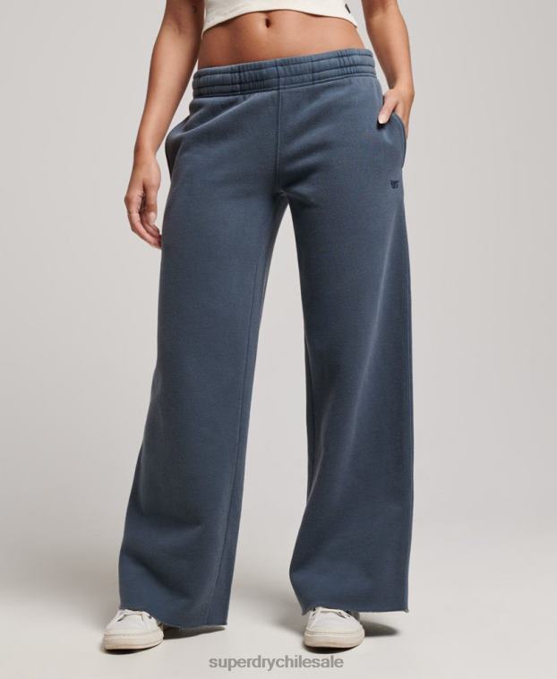 mujer Superdry Armada lavar joggers rectos 2R68Z3904
