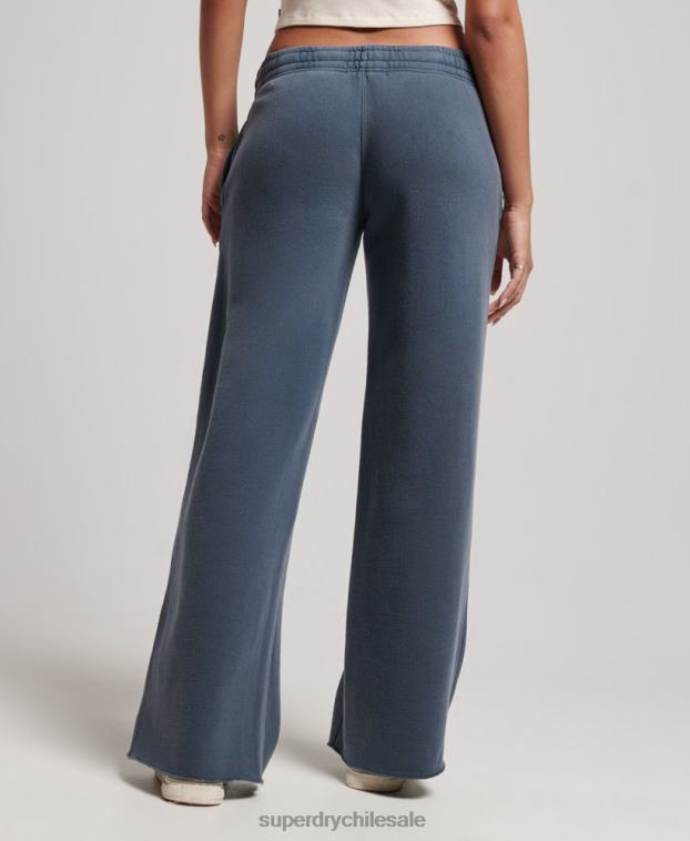 mujer Superdry Armada lavar joggers rectos 2R68Z3904