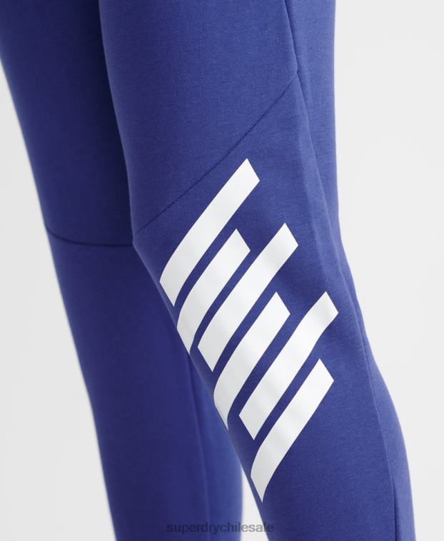 mujer Superdry azul joggers básicos de tren 2R68Z6354