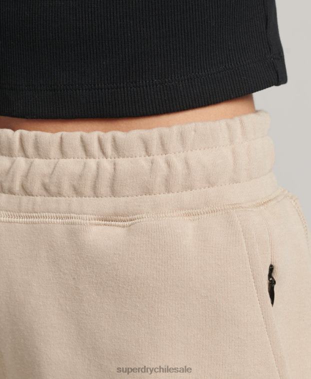 mujer Superdry beige joggers tecnológicos 2R68Z3917