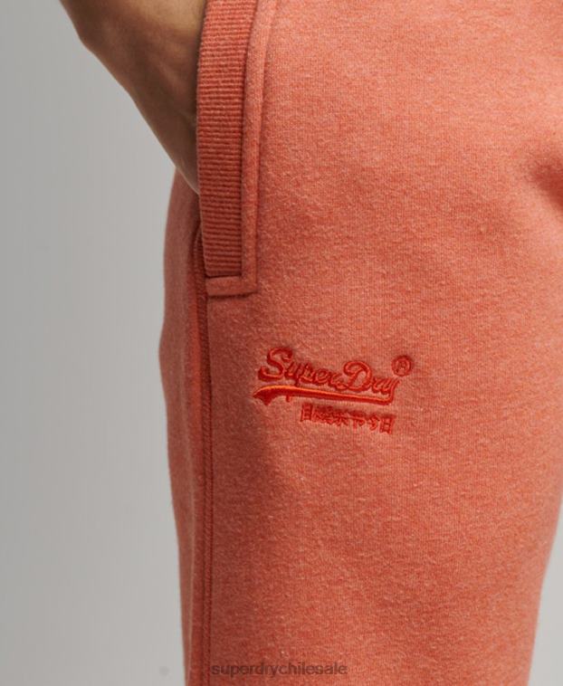 mujer Superdry coral joggers con logo bordado 2R68Z3913