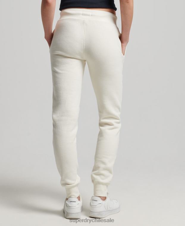 mujer Superdry crema orgullo en joggers artesanales 2R68Z6674
