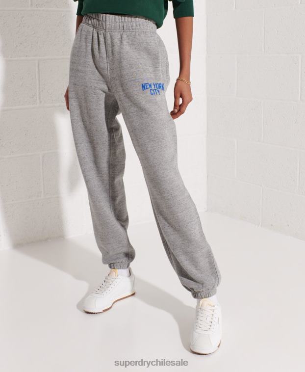 mujer Superdry gris claro corredores de la universidad de la ciudad 2R68Z6563
