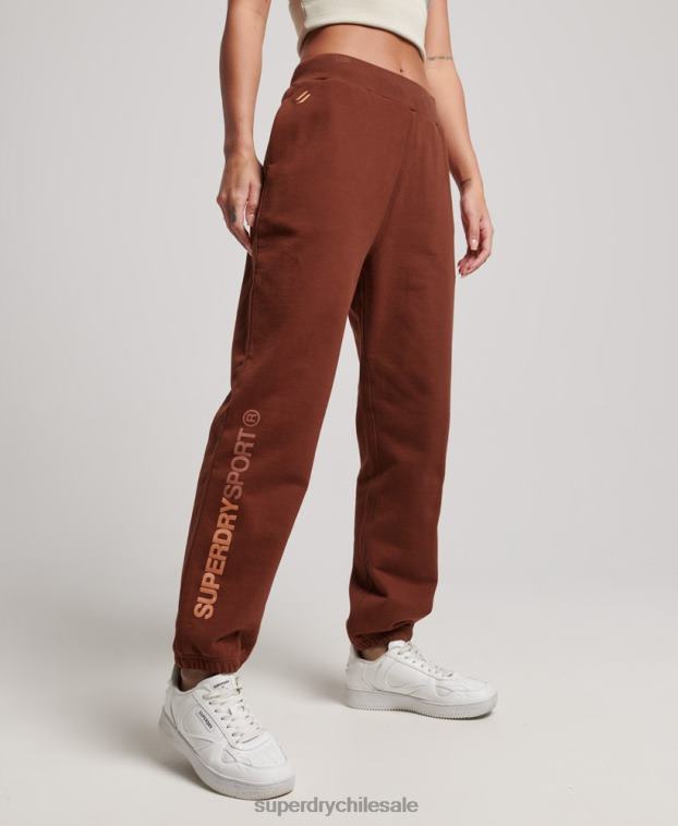 mujer Superdry marrón corredores básicos 2R68Z3899
