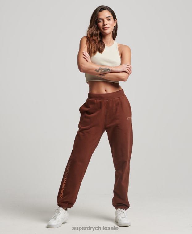 mujer Superdry marrón corredores básicos 2R68Z3899
