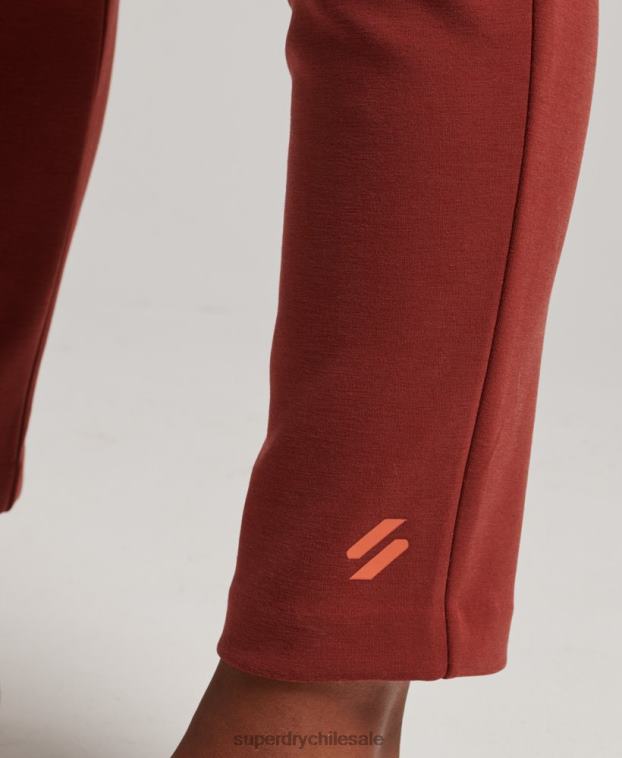 mujer Superdry marrón joggers de vestir flexibles 2R68Z3914