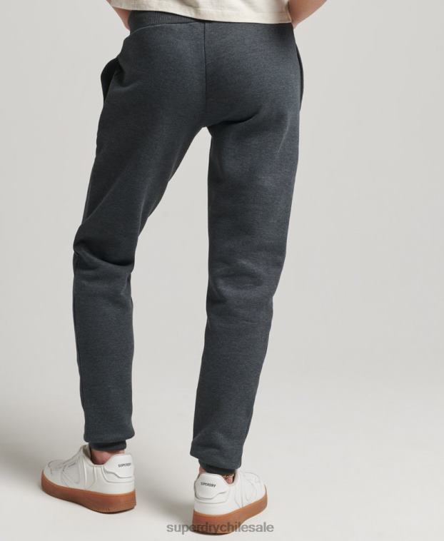 mujer Superdry rojo joggers vintage cali con aberturas 2R68Z2254