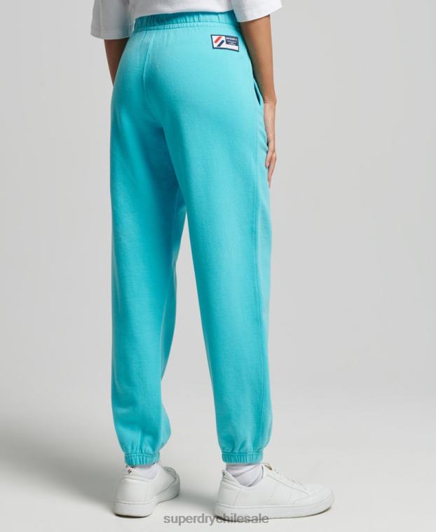 mujer Superdry turquesa joggers de novio esenciales 2R68Z3932