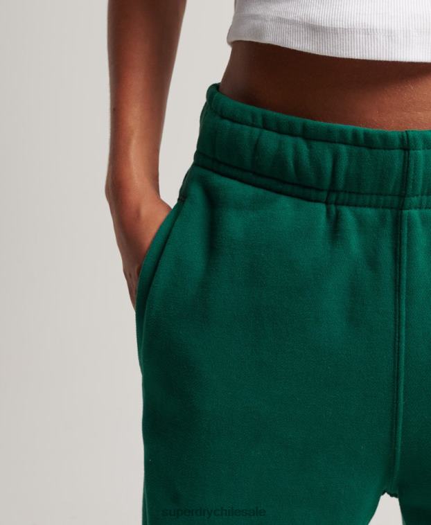 mujer Superdry verde joggers estilo boyfriend con estampado gráfico 2R68Z6685