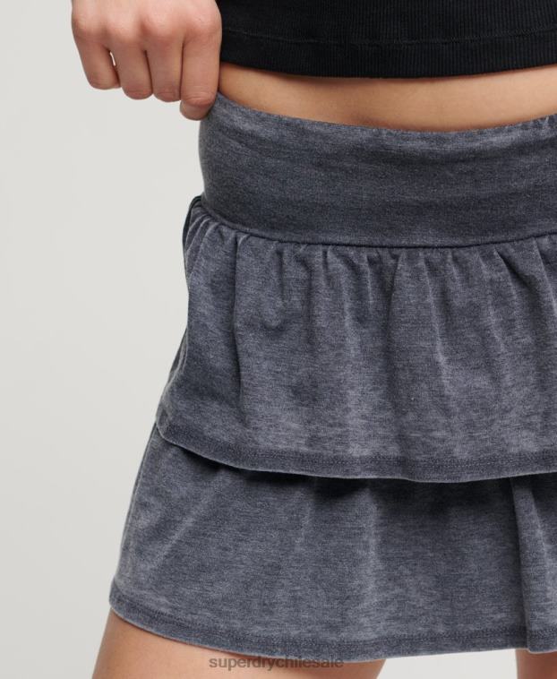 mujer Superdry Armada minifalda de los 90 2R68Z4117