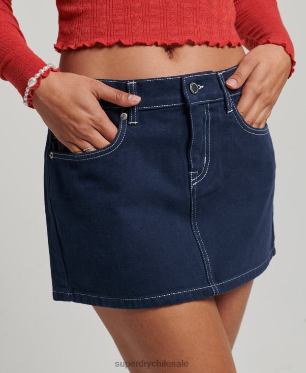 mujer Superdry Armada minifalda de ropa de trabajo 2R68Z4142