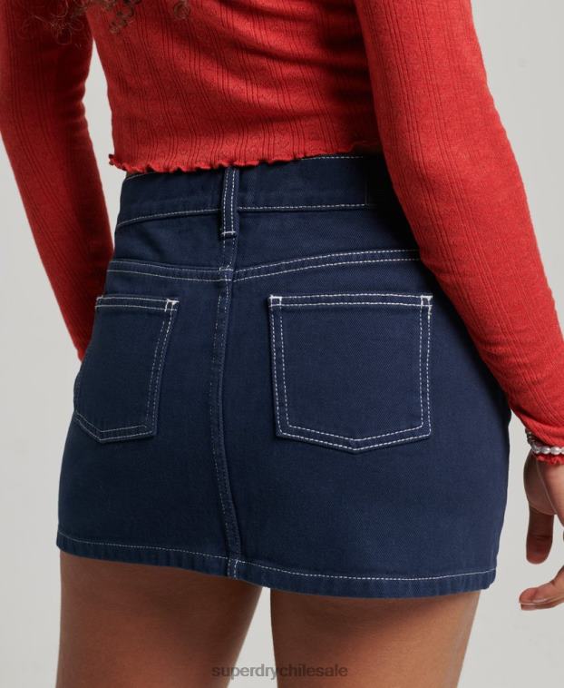 mujer Superdry Armada minifalda de ropa de trabajo 2R68Z4142