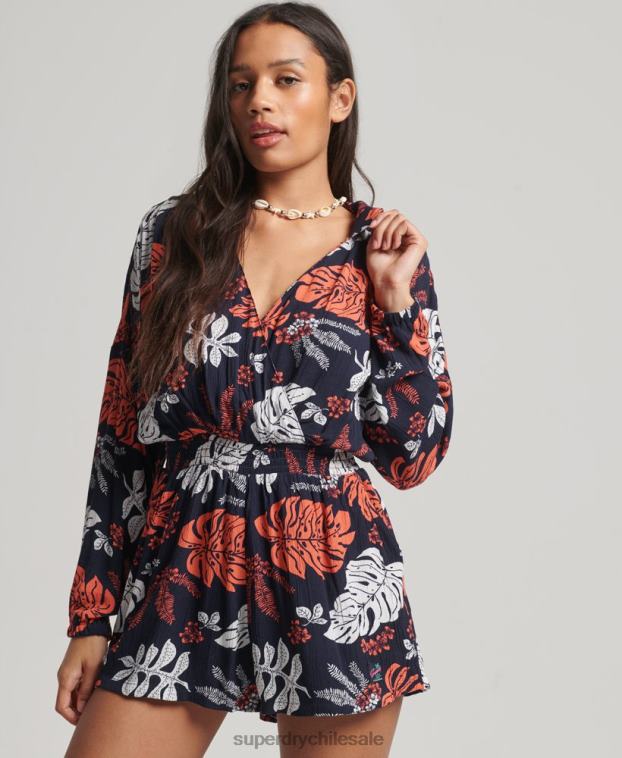 mujer Superdry Armada mono de playa vintage 2R68Z4098