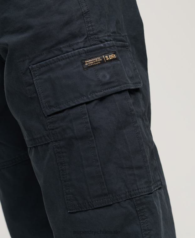 mujer Superdry Armada pantalones cargo baggy de algodón orgánico 2R68Z2566