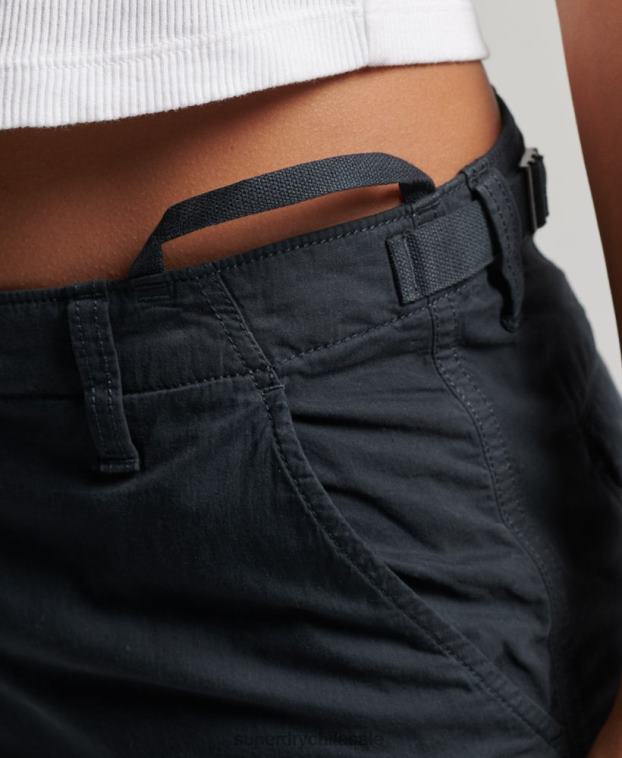 mujer Superdry Armada pantalones cargo vintage de tiro bajo 2R68Z2273