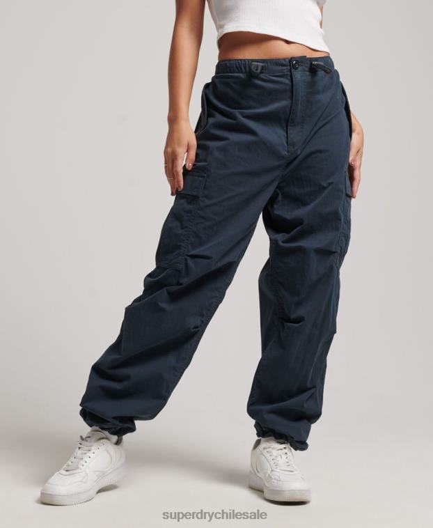 mujer Superdry Armada pantalones con agarre de paracaídas 2R68Z2563