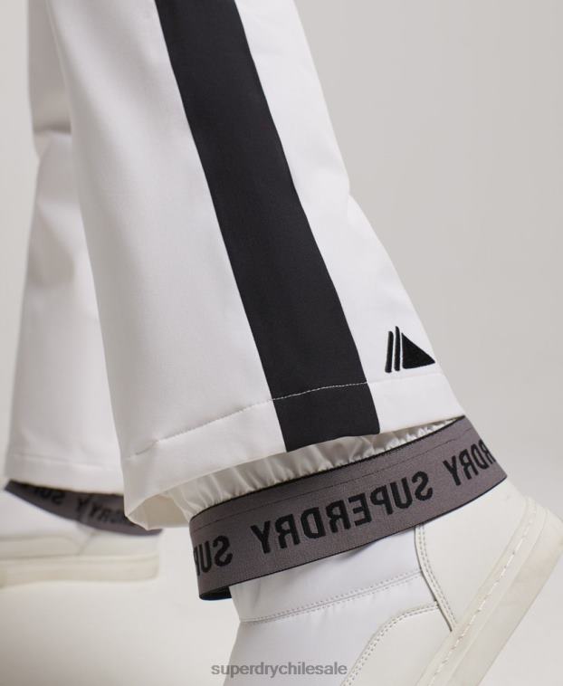 mujer Superdry blanco pantalones de nieve básicos 2R68Z2592