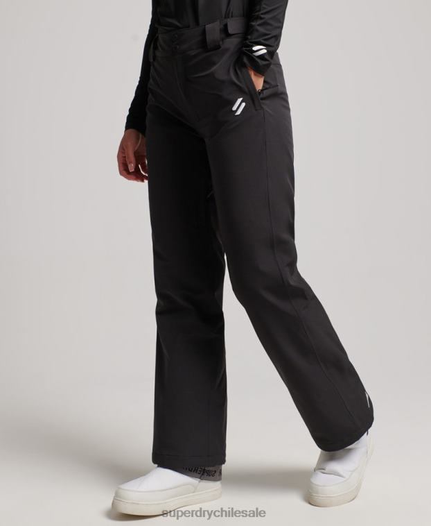 mujer Superdry negro pantalones de nieve básicos 2R68Z2591