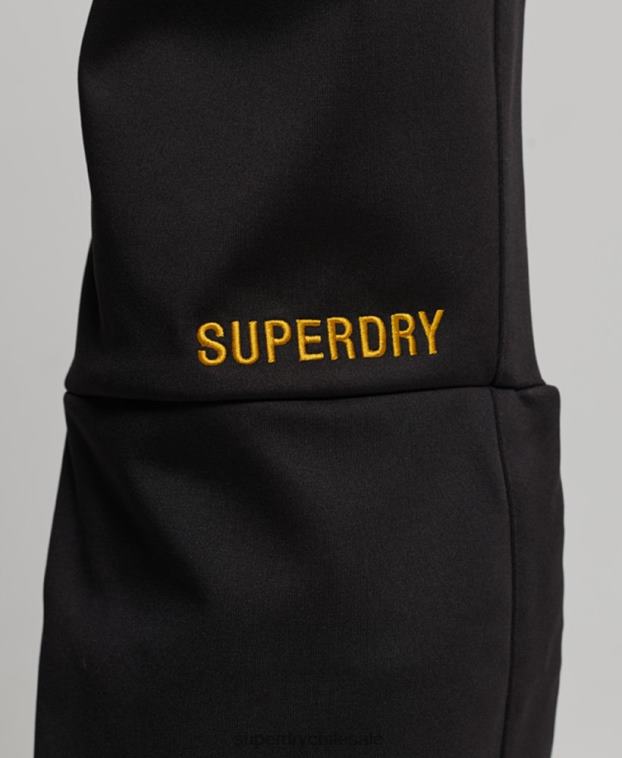 mujer Superdry negro pantalones slim de esquí softshell 2R68Z2601
