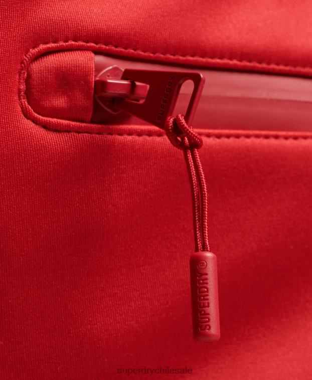 mujer Superdry rojo pantalones slim de esquí softshell 2R68Z2590