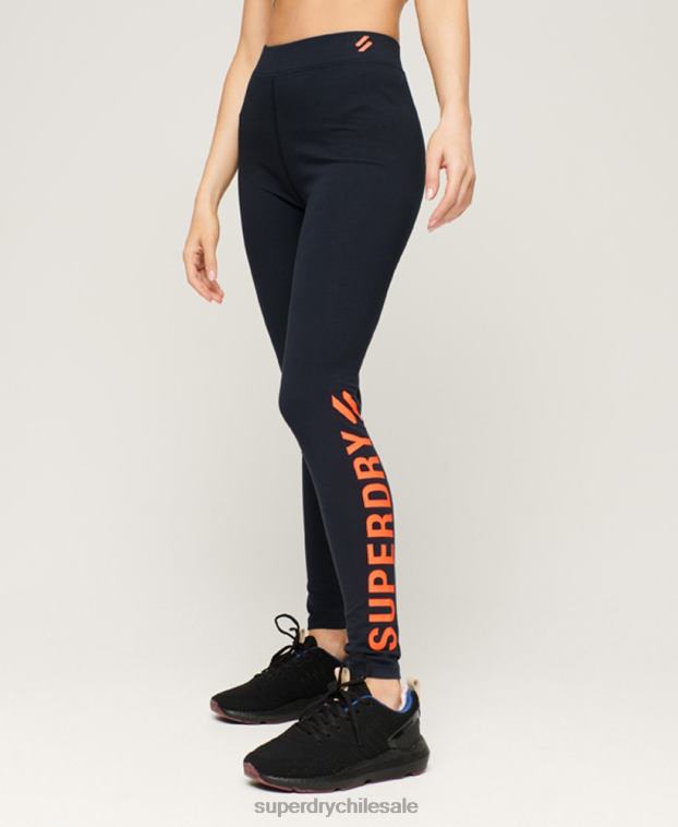 mujer Superdry Armada leggins deportivos básicos 2R68Z4049
