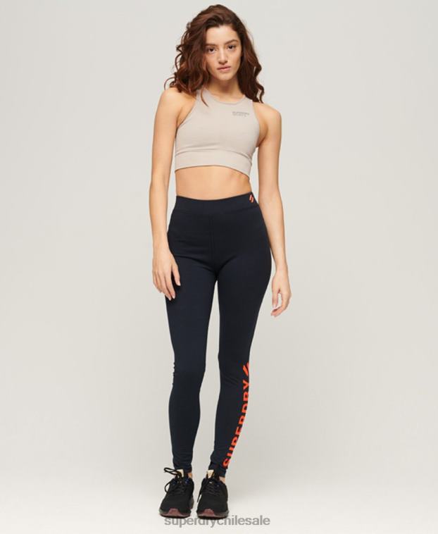 mujer Superdry Armada leggins deportivos básicos 2R68Z4049