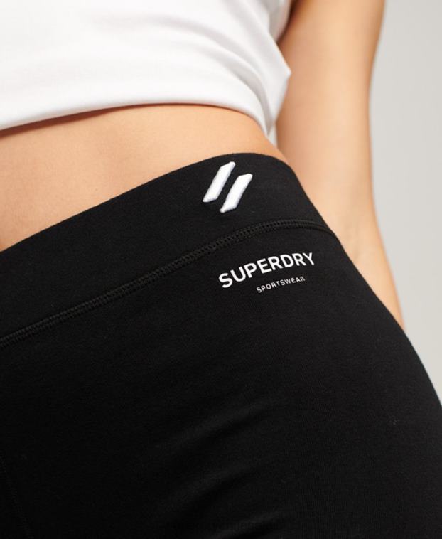 mujer Superdry negro código esencial legging 2R68Z4057