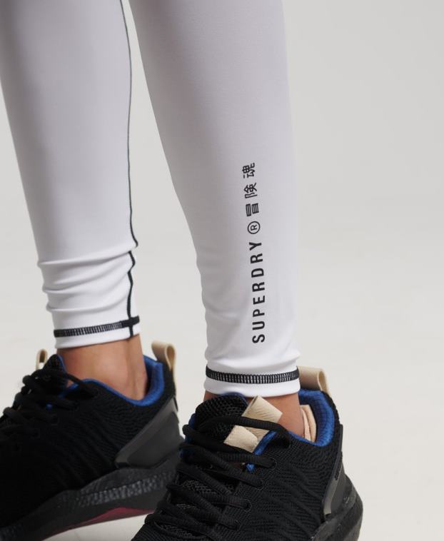 mujer Superdry negro leggins esenciales de entrenamiento 2R68Z6324