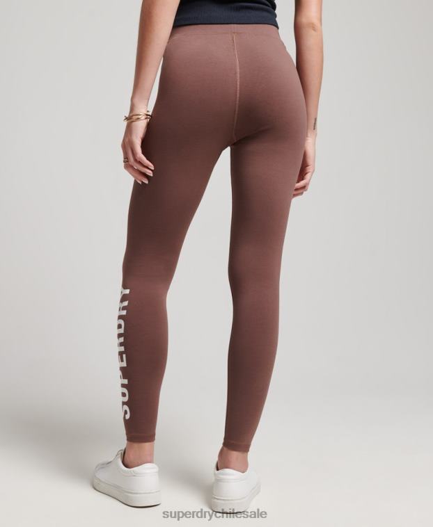 mujer Superdry polvoriento leggins con cintura alta 2R68Z4091