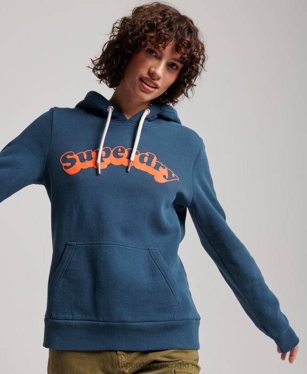 mujer Superdry Armada cooper sudadera con capucha clásica 2R68Z3462