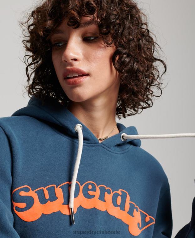 mujer Superdry Armada cooper sudadera con capucha clásica 2R68Z3462