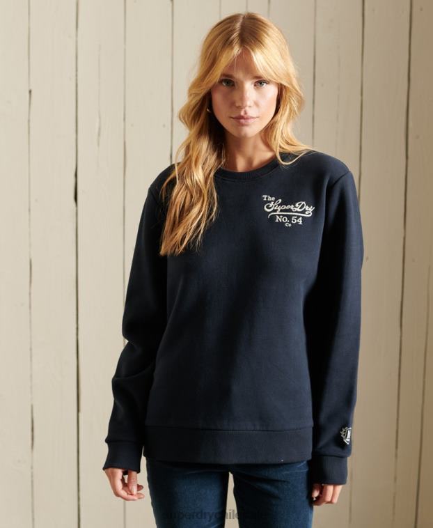 mujer Superdry Armada orgullo en la sudadera de la tripulación artesanal 2R68Z5946