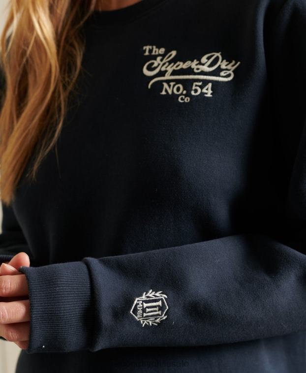 mujer Superdry Armada orgullo en la sudadera de la tripulación artesanal 2R68Z5946