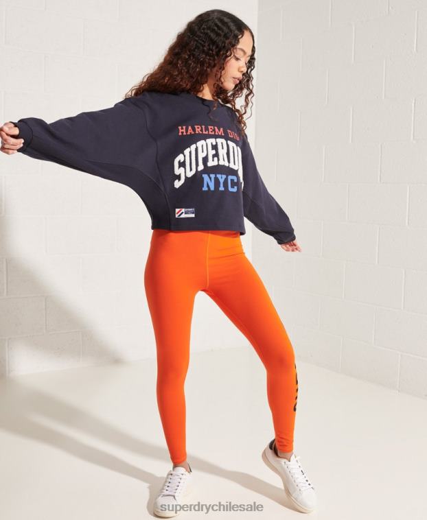 mujer Superdry Armada sudadera Varsity Arch Batwing 2R68Z5873
