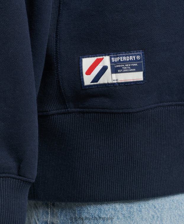 mujer Superdry Armada sudadera básica de algodón orgánico 2R68Z5809